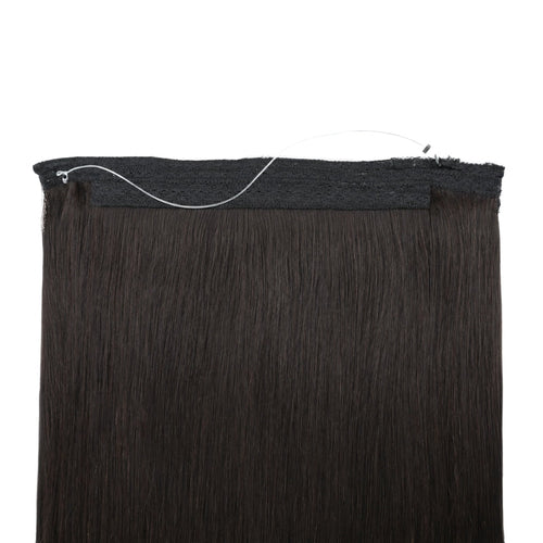 Natural Black (1B) Halo Hair Extensions (100g-120g)
